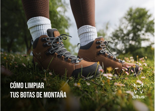 Cómo limpiar tus botas de montaña